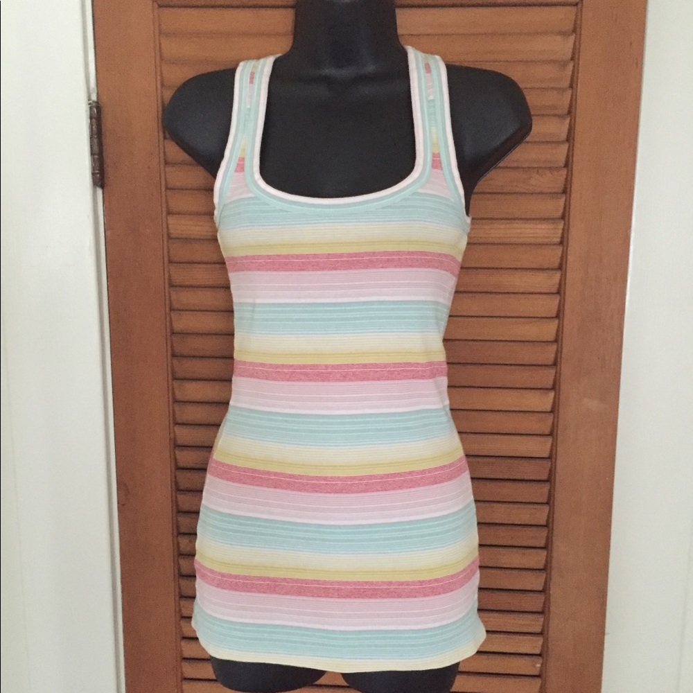 Tildon Striped Tank